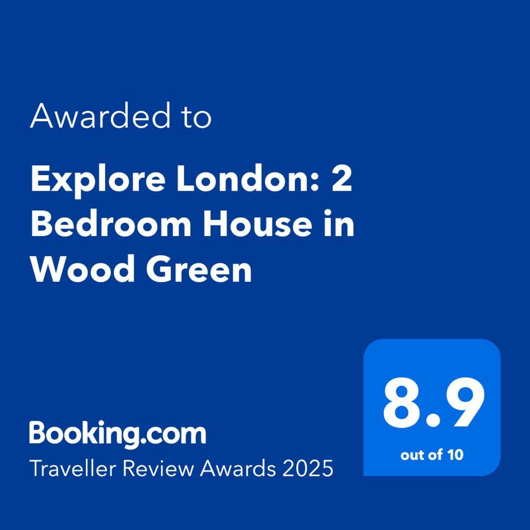 Explore London: 2 Bedroom House In Wood Green Esterno foto